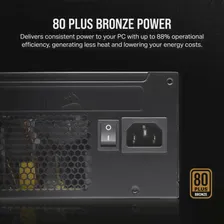 Блок питания ATX CORSAIR CX Series™, CX550, 550 Вт, сертифицирован по стандарту 80 PLUS Bronze (EU)