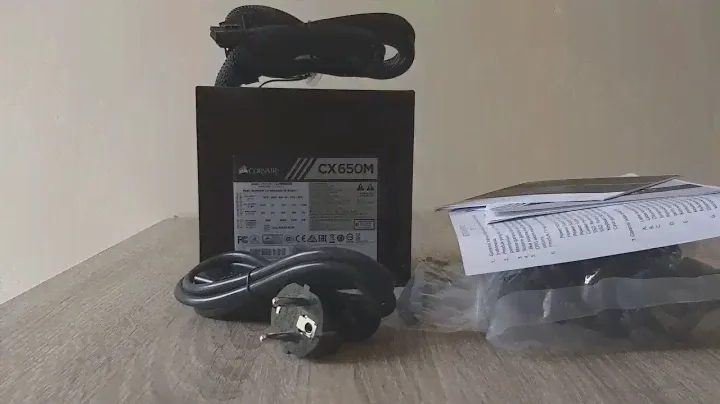 UNBOXING! Power Supply CORSAIR CXM series CX650M