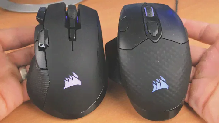 Corsair IronClaw vs Dark Core wireless gaming mice - which is best?