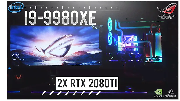 CUSTOM LIQUID COOLED GAMING PC BUILD IN INDIA ||CORSAIR OBSIDIAN 1000D | i9-9980XE | RTX 2080Ti|| #1