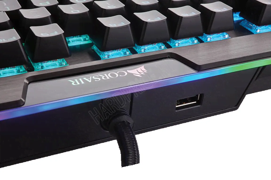 Клавиатура Corsair K95 RGB PLATINUM Cherry MX Speed (CH-9127014-RU)-0