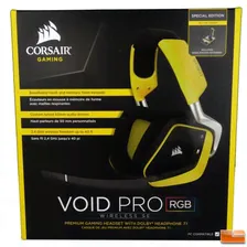 Наушники Corsair Gaming VOID PRO RGB Wireless SE 7.1 (Yellow)