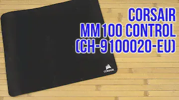 Распаковка Corsair MM100 Control CH-9100020-EU
