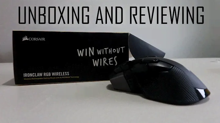 Unboxing and Reviewing - Corsair Ironclaw RGB Wireless