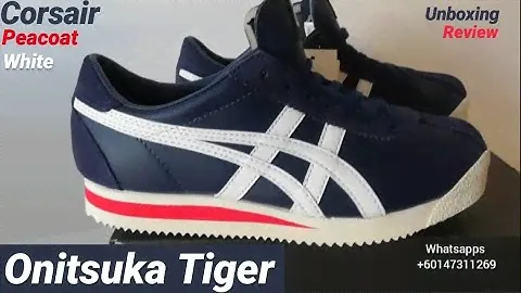 Onitsuka Tiger review Tiger Corsair Peacoat white (Open PO Indonesia silahkan WA)