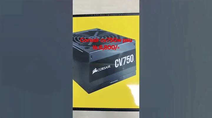 Corsair cv750w psu #mukulx360 #computer #ytshorts #ytshortsvideo