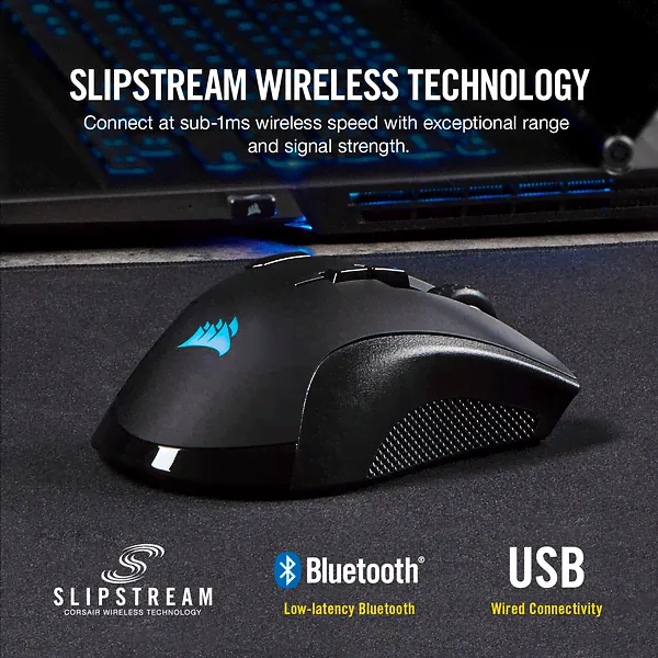 Игровая мышь Corsair Gaming Ironclaw RGB CH-9317011-EU (Black)-2