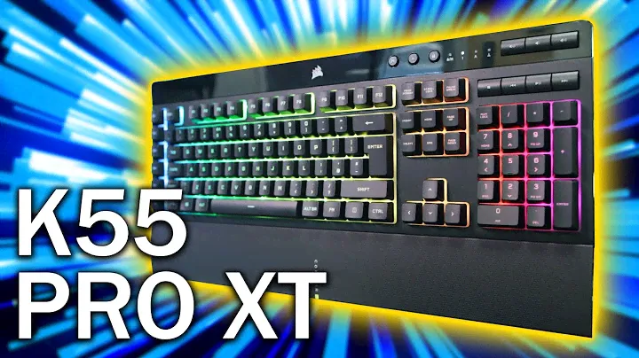 Игровая клавиатура Corsair K55 Pro XT — распаковка и обзор! (со звуковым тестом) [4K]