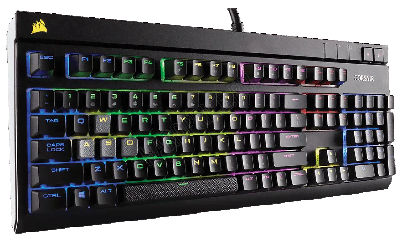 Клавиатура Corsair Strafe RGB Cherry MX Silent (CH-9000121-RU)-1
