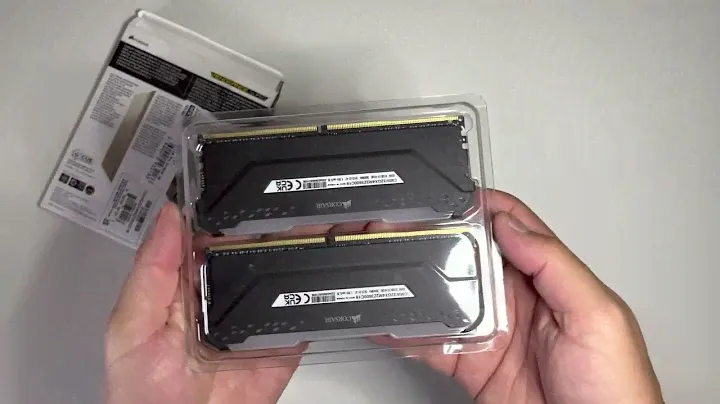 Unboxing - Corsair DDR4 Vengeance RGB Pro 2x16GB 36