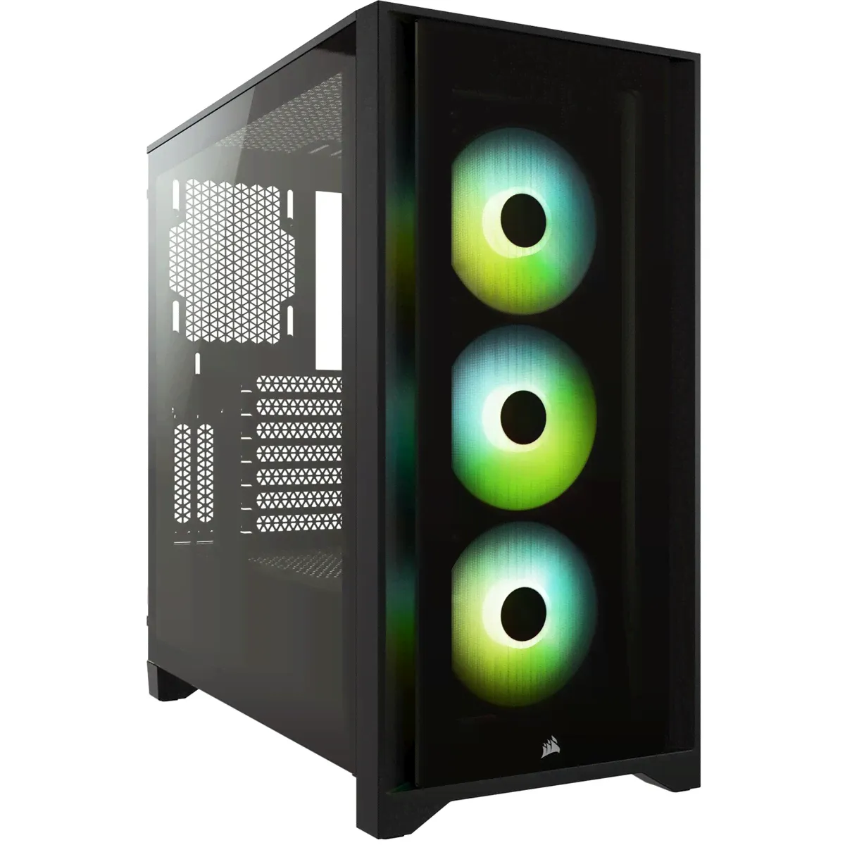Корпус Corsair iCUE 4000X RGB (Цвет: Black)-0