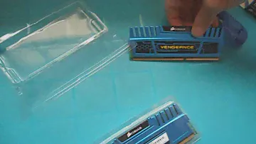 [UNBOXING] Memória CORSAIR VENGEANCE 1600MHz DDR3 KIT 2 x 2GB