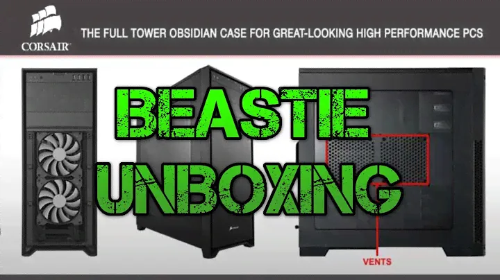 Corsair Carbide Series 300R Windowed — Beastie UnBoxing (сборка игрового ПК)