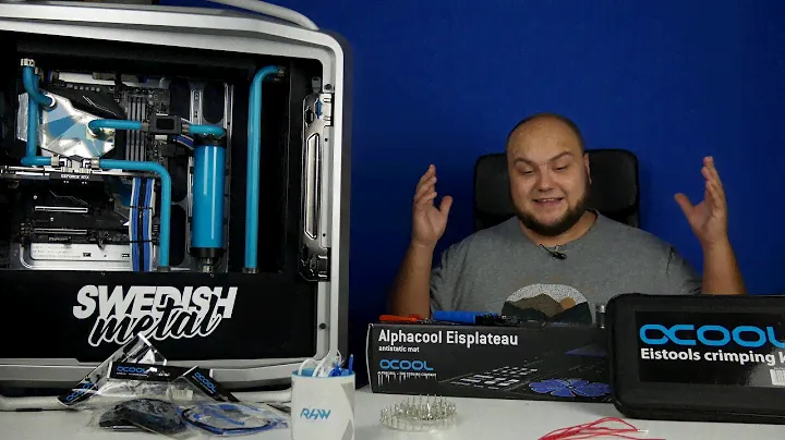 Как и чем оплетать кабели блока питания. Alphacool Crimping kit!