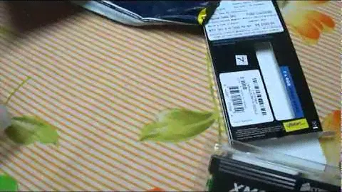Corsair XMS3 4GB CMX4GX3M1A1600C9 UNBOXING_xvid.avi