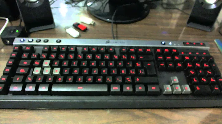 Corsair Raptor K30 Gaming Keyboard Unboxing